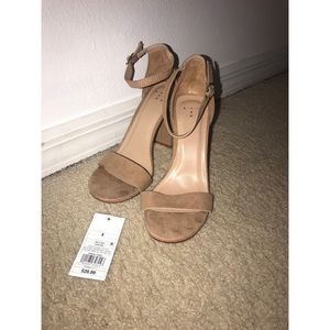 Beige High heels